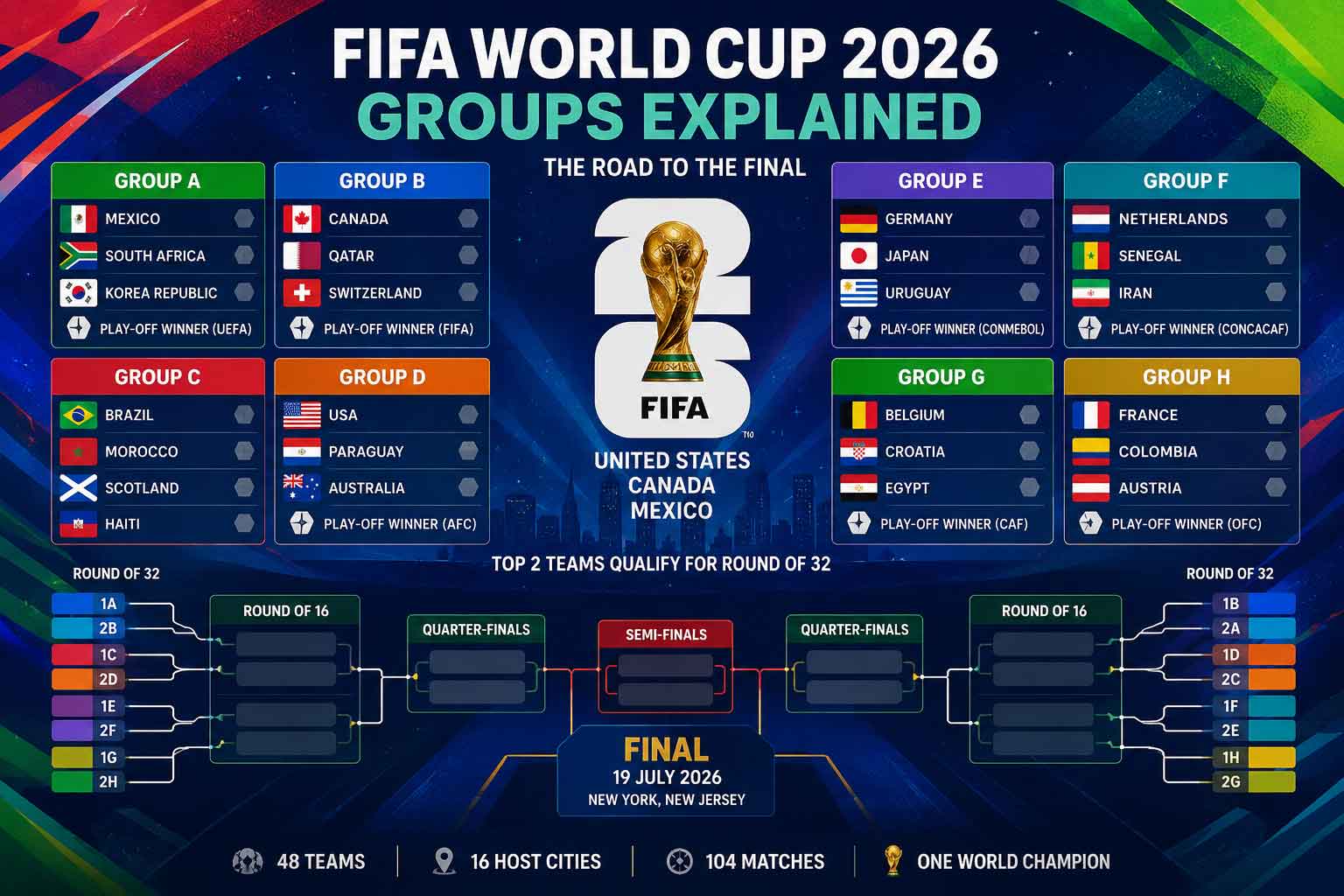 2026 World Cup groups