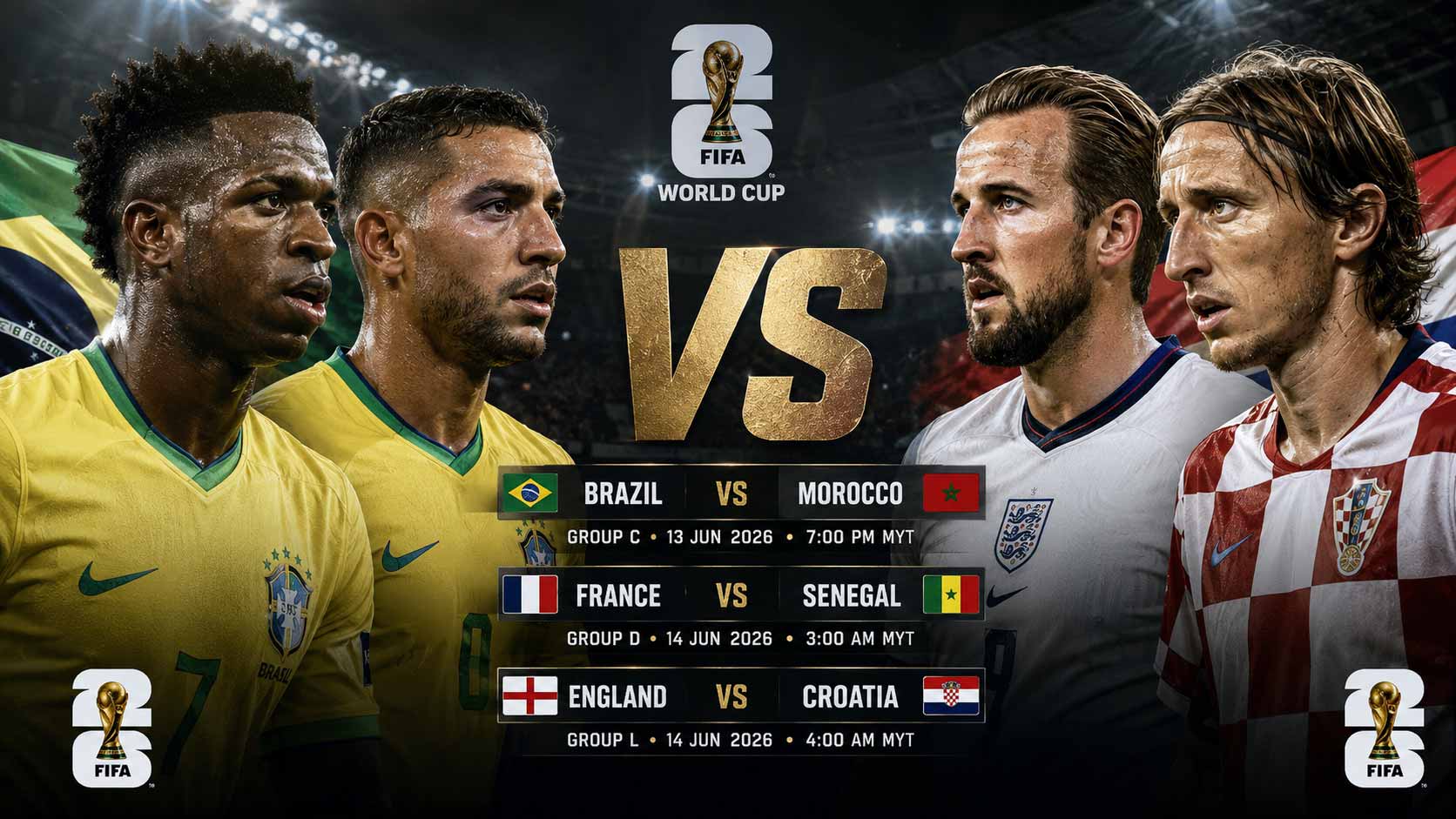 World Cup 2026 match schedule