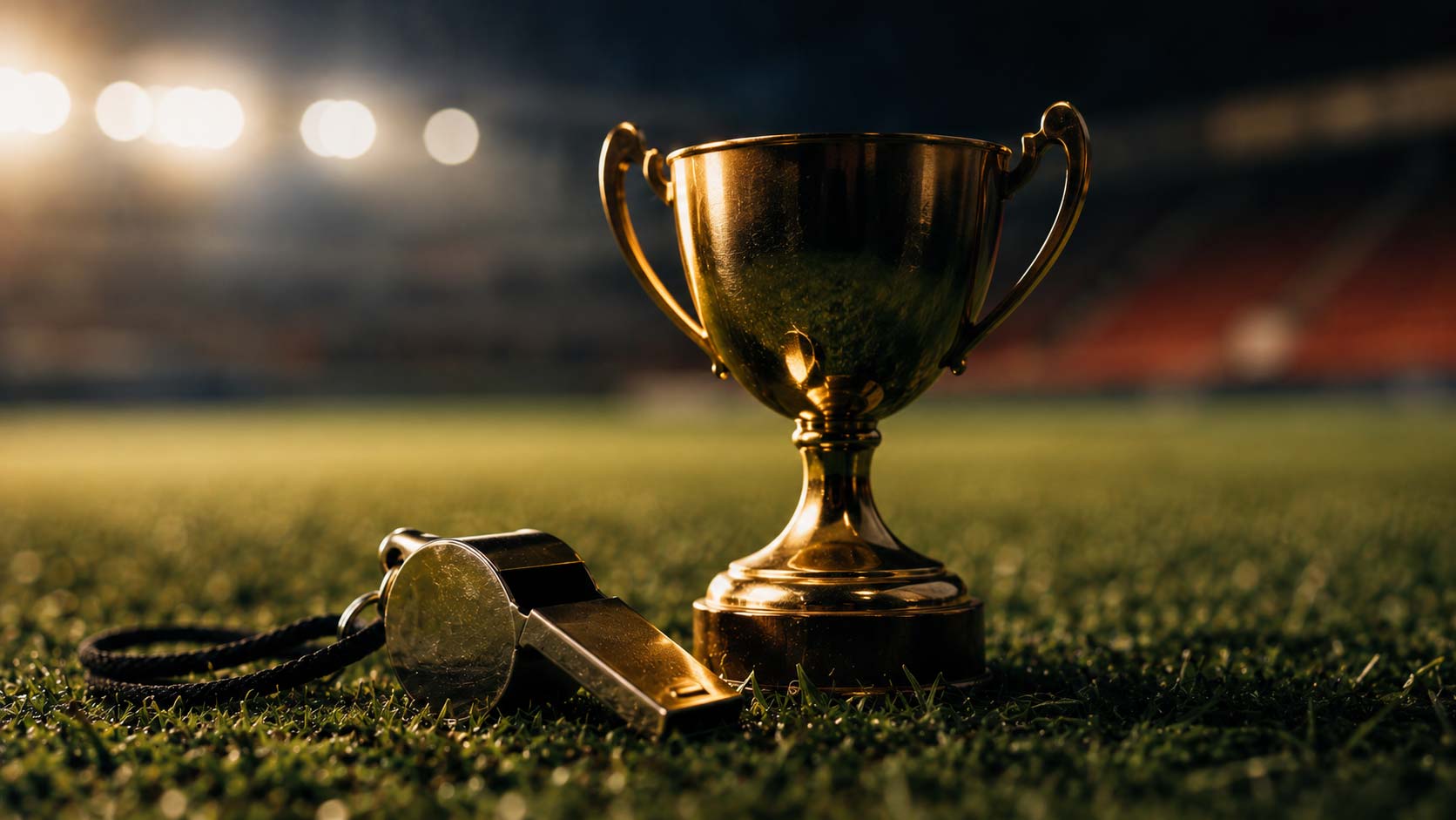 2026 World Cup Biggest Upsets trophy and whistle