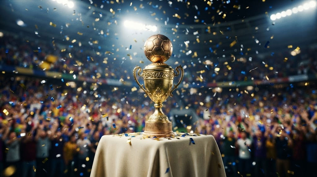 2026 World Cup trophy celebration