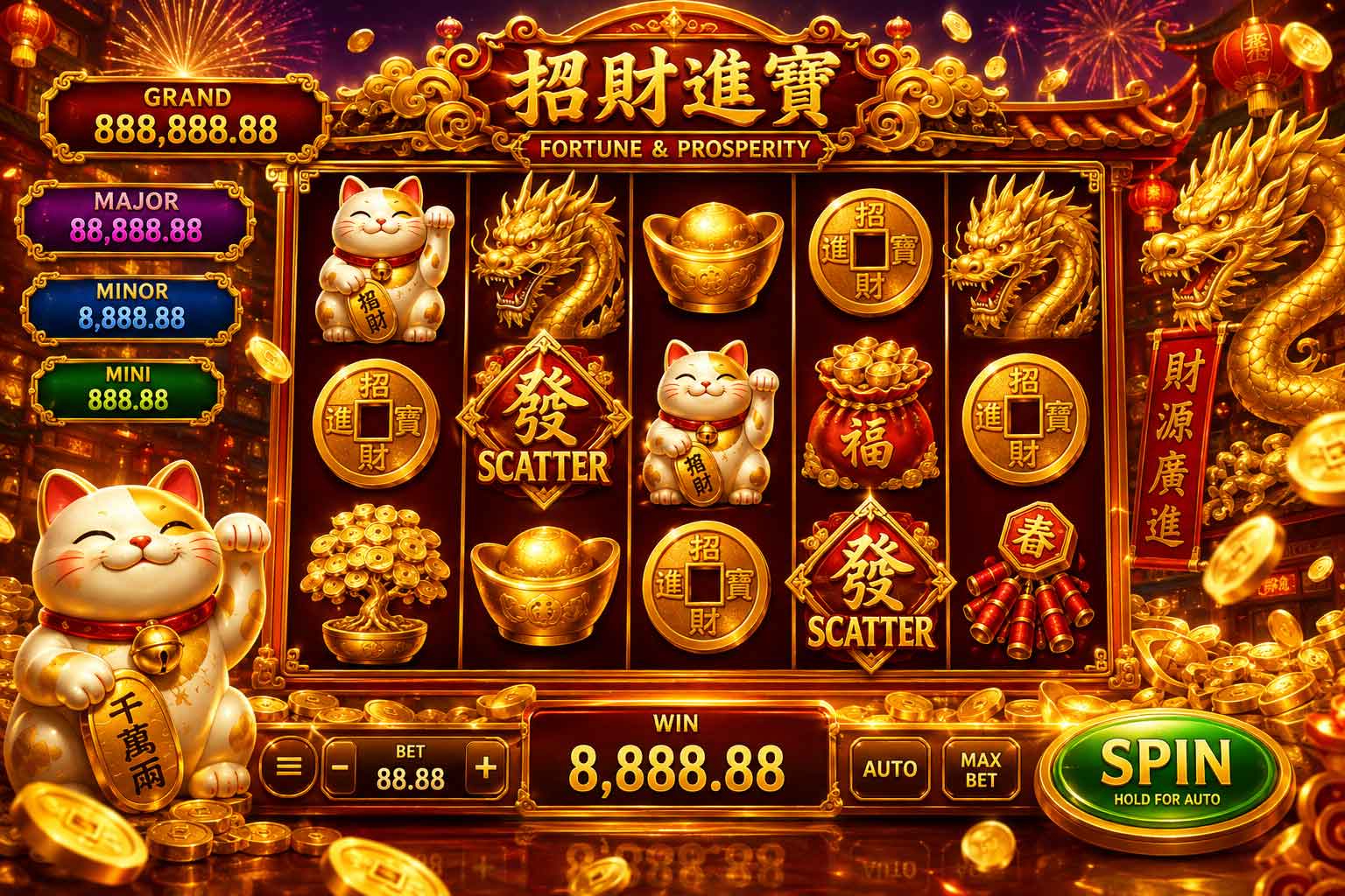 Jili slots Fortune and Prosperity game example for beginners