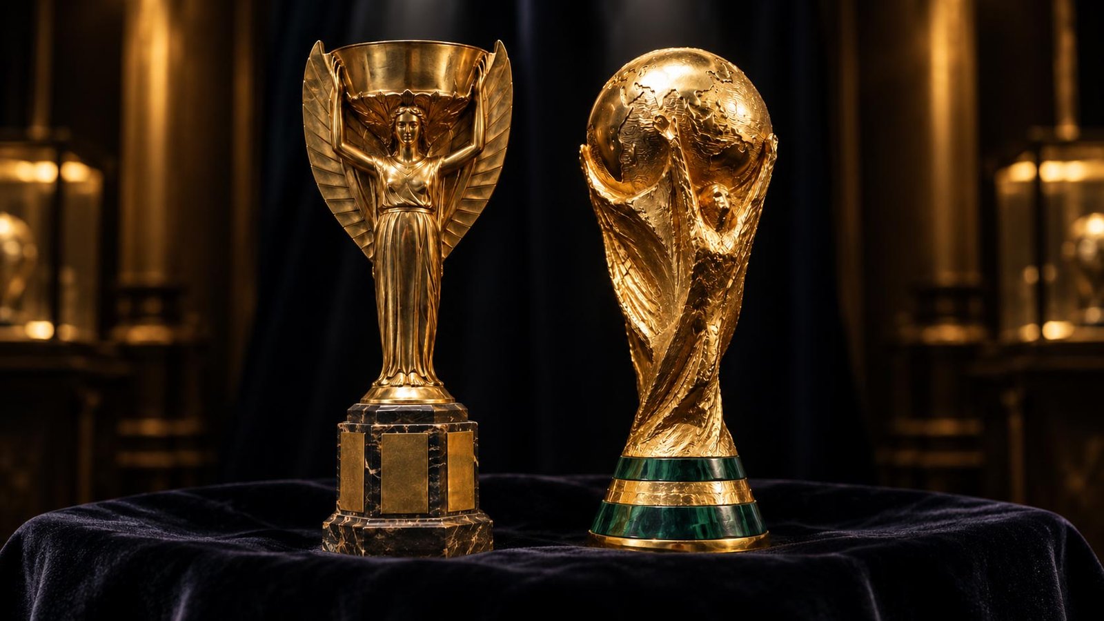 World Cup trophy history